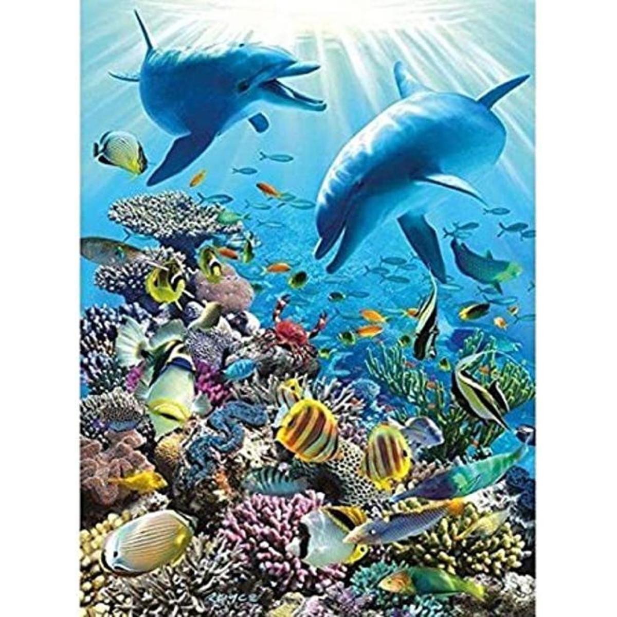 Rompecabezas Ravensburger aventura submarina 300 piezas