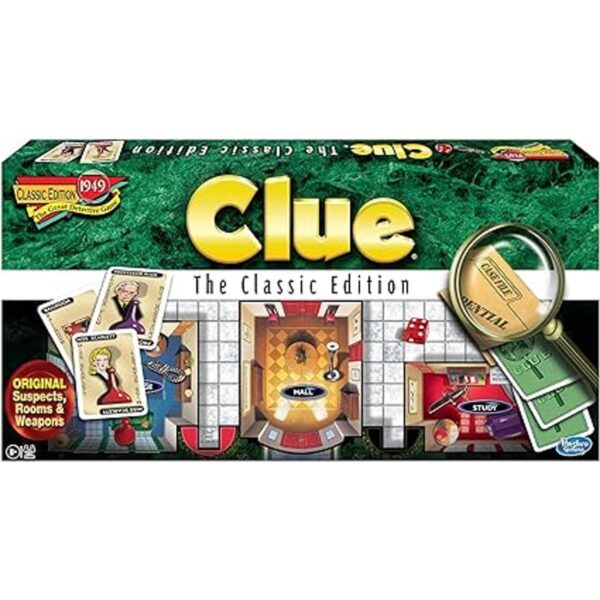 Jego de mesa de misterio de Winning Moves Clue Edición_2