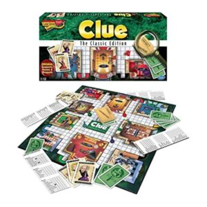 Jego de mesa de misterio de Winning Moves Clue Edición_1