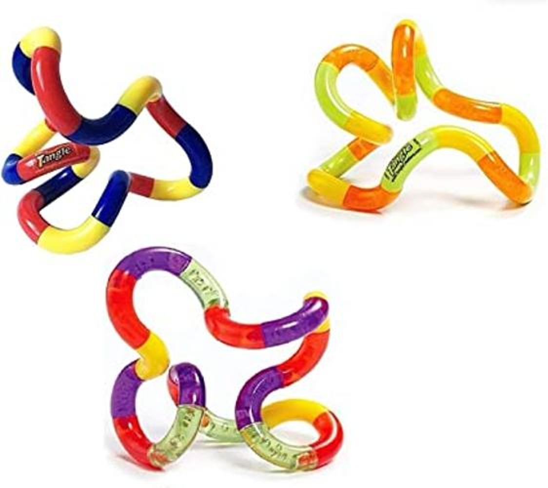 Juguete giratorio clásico 3 unidades de Tangle Jr.
