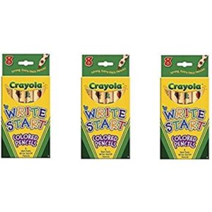 Crayola Write Start Lápices de colores paquete de 8_1