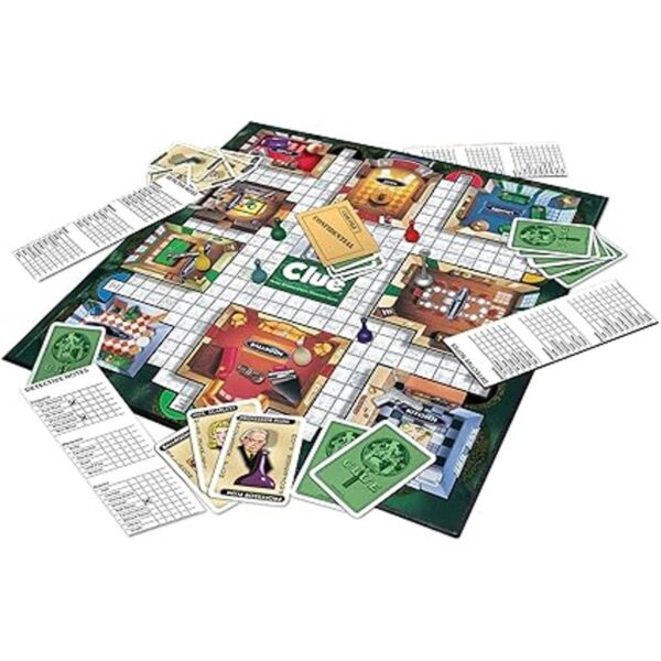 Jego de mesa de misterio de Winning Moves Clue Edición_4