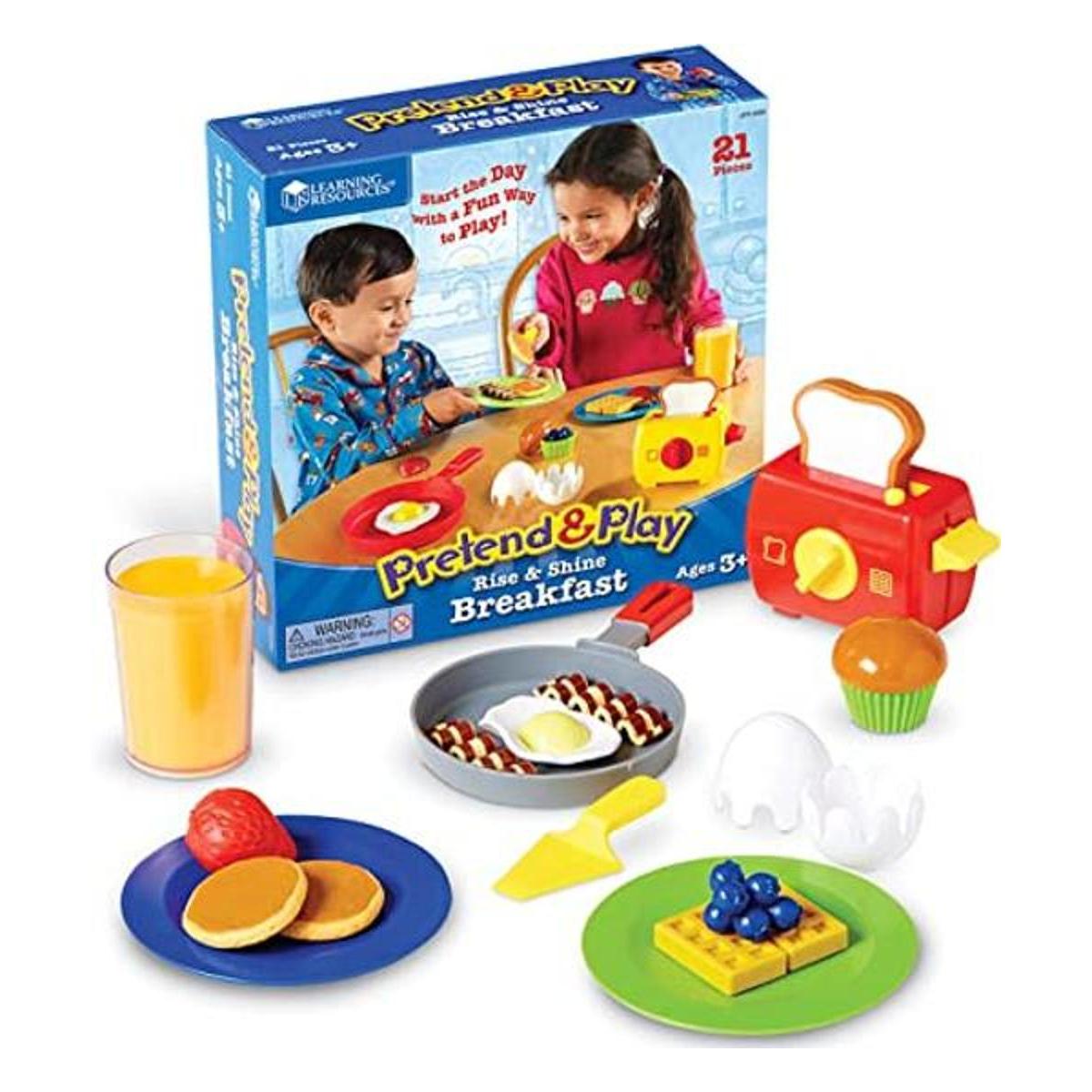 Recursos de aprendizaje para aprender jugando desayuno