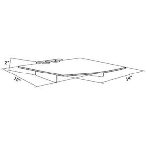 Mount Plus DV202 Soporte de pared para reproductor de DVD_4