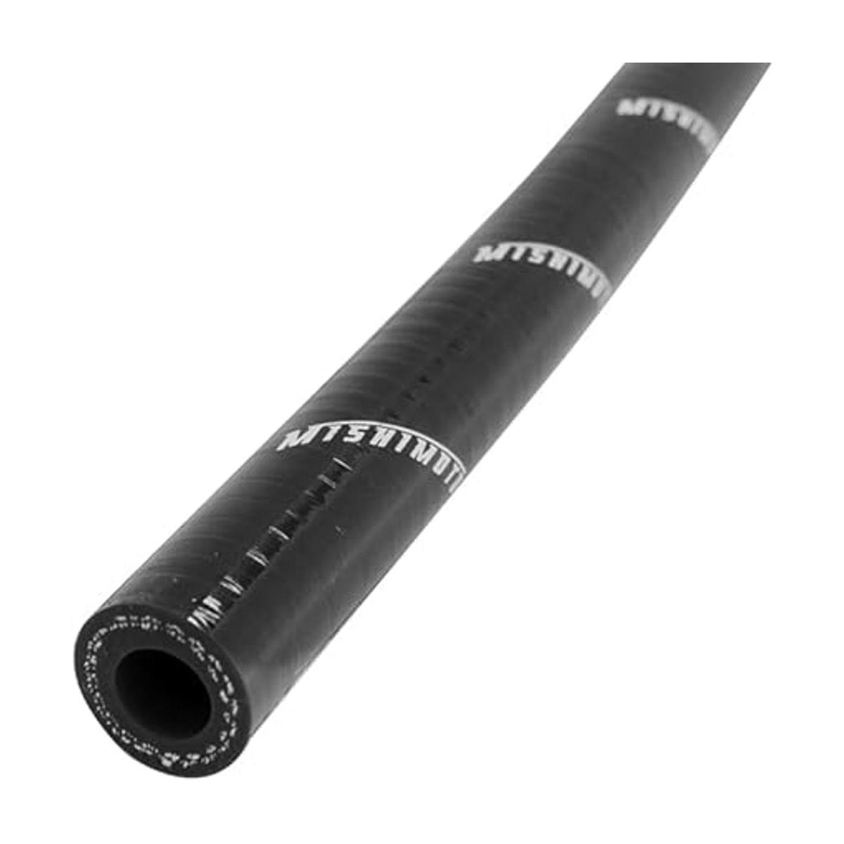Manguera de vacío de silicona 0.394 in x 39.4 in negro