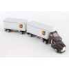 Tractor con 2 remolques Daron UPS Die Cast_1