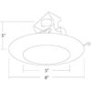 NICOR Lighting 187567 Albarandilla empotrable para ducha