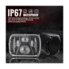 TRUCKMALL Faros LED de 5 x 7 x 6 pulgadas H6054 6054_5