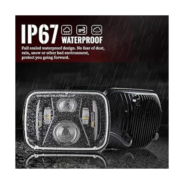 TRUCKMALL Faros LED de 5 x 7 x 6 pulgadas H6054 6054_5