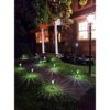 Enchanted Spaces Juego de 6 luces solares de metal para_3
