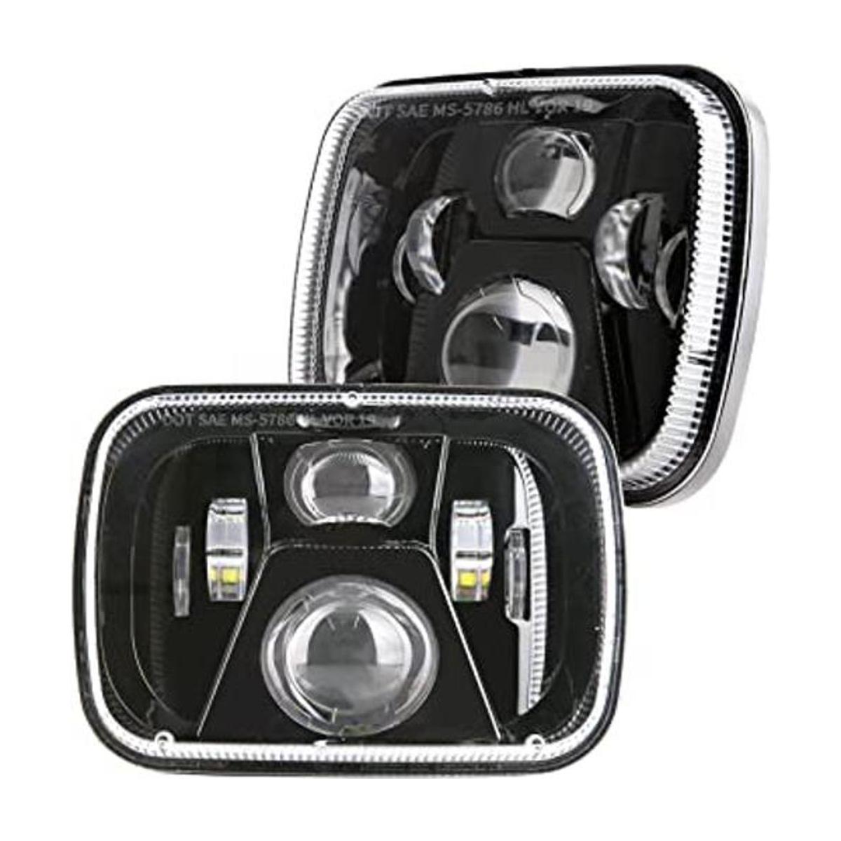TRUCKMALL Faros LED de 5 x 7 x 6 pulgadas H6054 6054