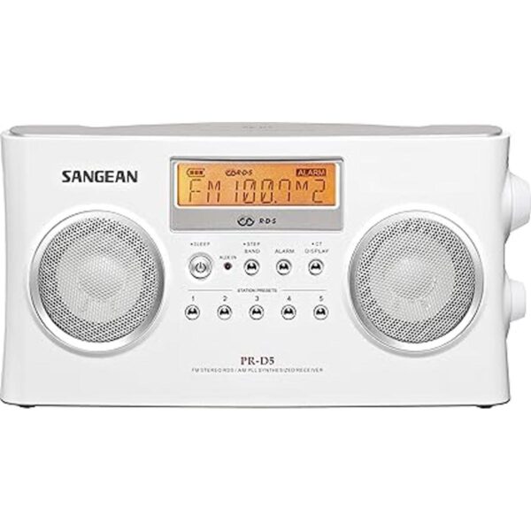 Sangean radio portátil con sintonizador digital y RDS_2