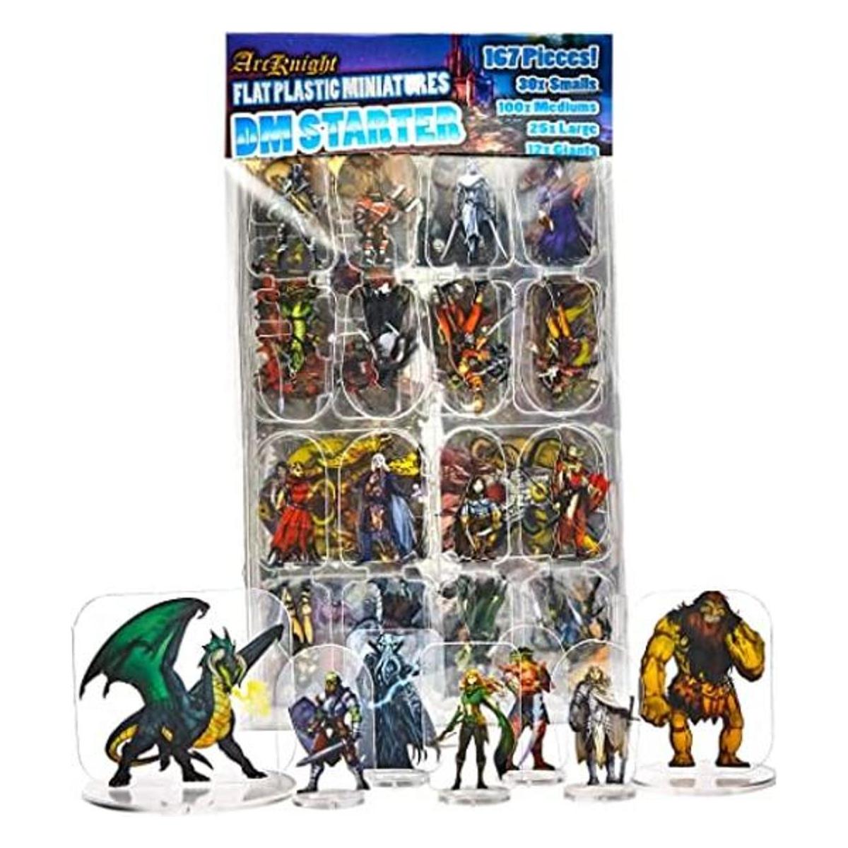 Arcknight Miniaturas de plástico plano juego de
