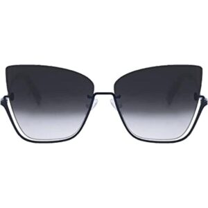 Topfoxx Raya x Vixen Gafas de sol de ojo de gato negras_1