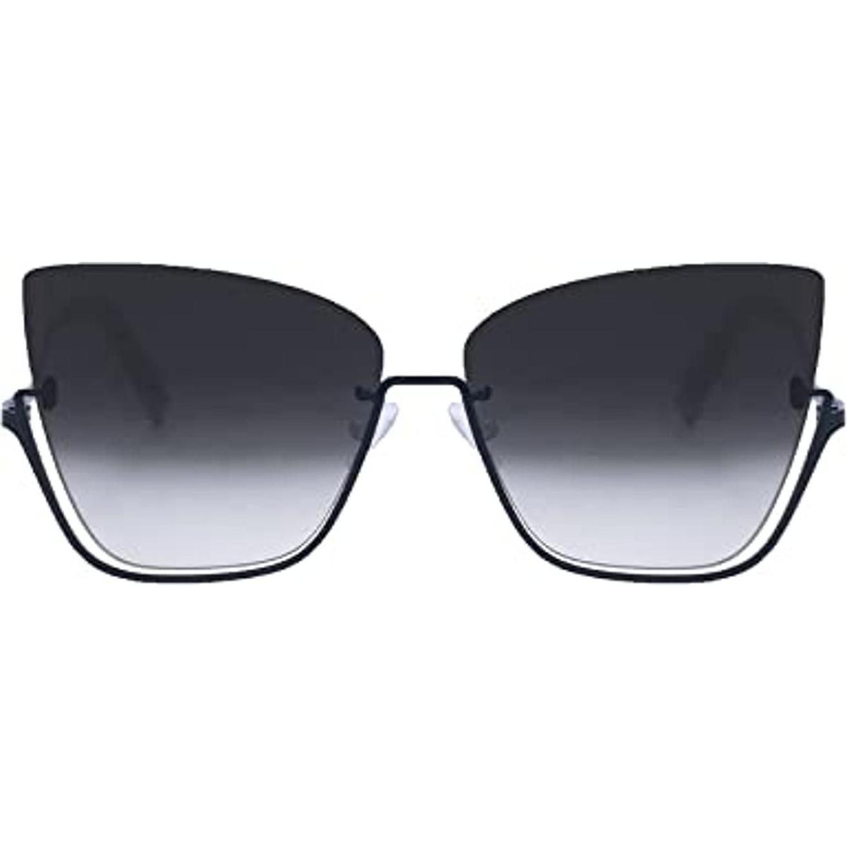 Topfoxx Raya x Vixen Gafas de sol de ojo de gato negras