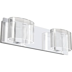 Lámpara de baño LED con espejo de 16.1 in con pantalla_1