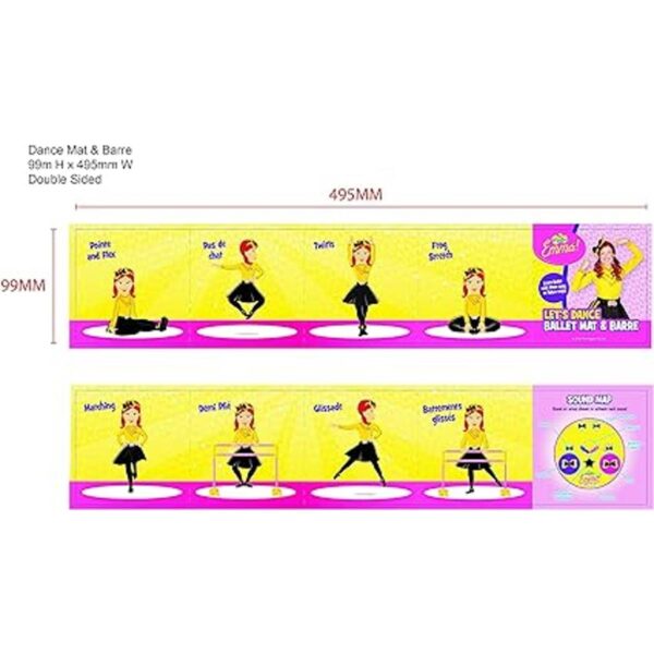 The Wiggles Juguetes juego de baile de ballet para niños