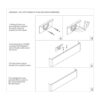 Lámpara de pared moderna Ralbay