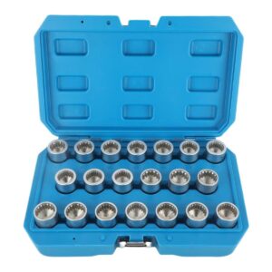 VKALTUL Juego de 20 piezas de tornillos antirrobo juego_1