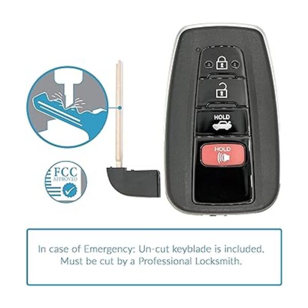 Keyless2Go Reemplazo para llave inteligente remota de_5