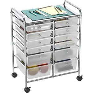 Simple Houseware Carro utilitario con 12 cajones_1