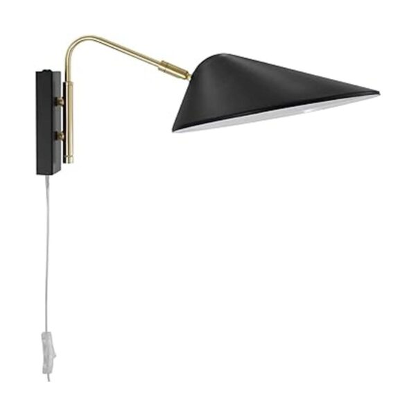 Modway EEI5296BLK Lámpara de pared color negro