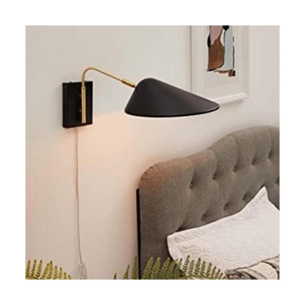 Modway EEI5296BLK Lámpara de pared color negro