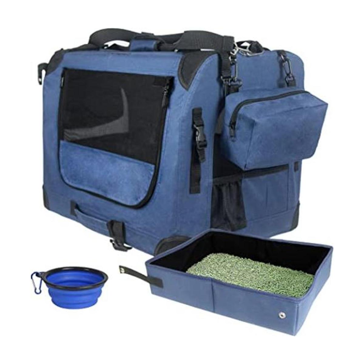 Prutapet Portabicicletas grande para gatos de 24 x 16.5 x