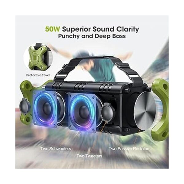 Altavoces Bluetooth WKING Altavoz Bluetooth portátil_2