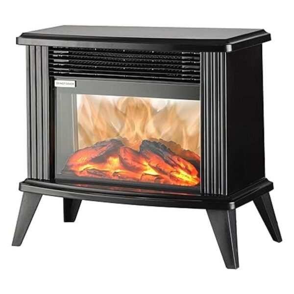 DONYER POWER Mini chimenea eléctrica calentador de mesa_4