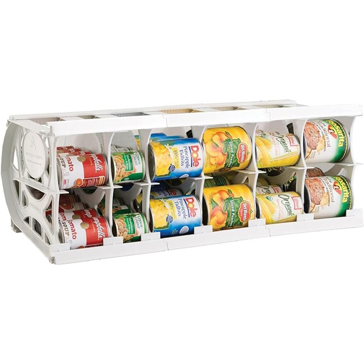Organizador de alimentos grande varios tamaños de latas