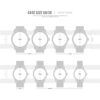 Skagen Aaren Reloj minimalista de cuarzo de silicona de_5