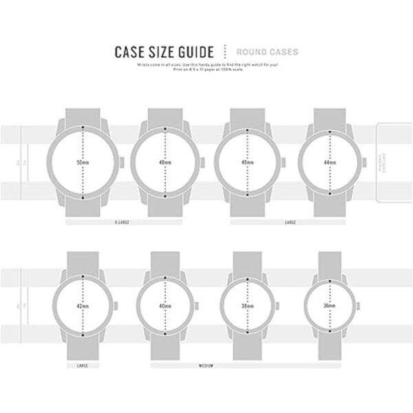 Skagen Aaren Reloj minimalista de cuarzo de silicona de_5