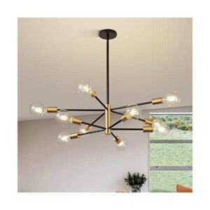 Sputnik Candelabros modernos de 10 luces de mediados de_1