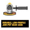 Moledora angular pequeña DEWALT DWE4011 con protección