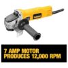 Moledora angular pequeña DEWALT DWE4011 con protección