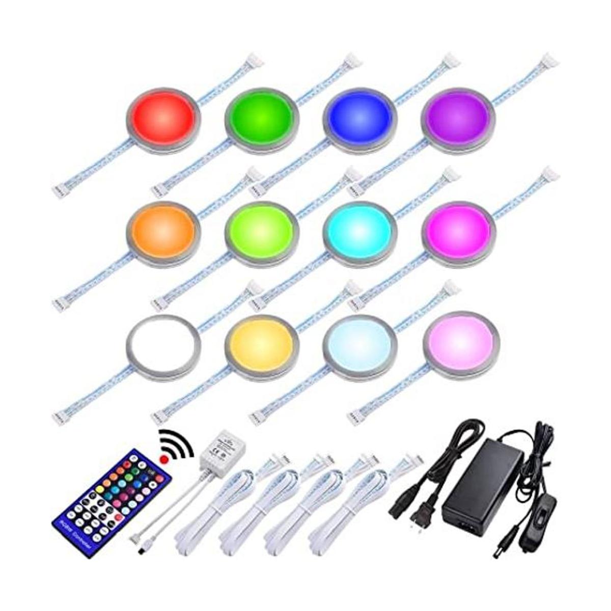 Lvyinyin RGBW Luz LED para armario estantería para