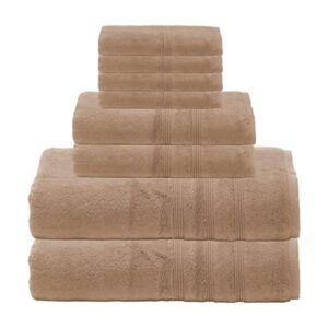 MOSOBAM Juego de baño grande de bambú de 24.69 ozm 8_1