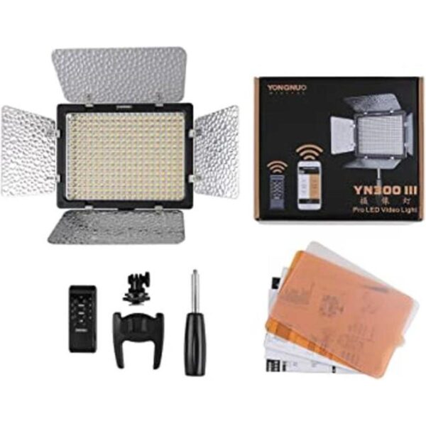 YONGNUO YN300 III Luz de video LED con temperatura de_1
