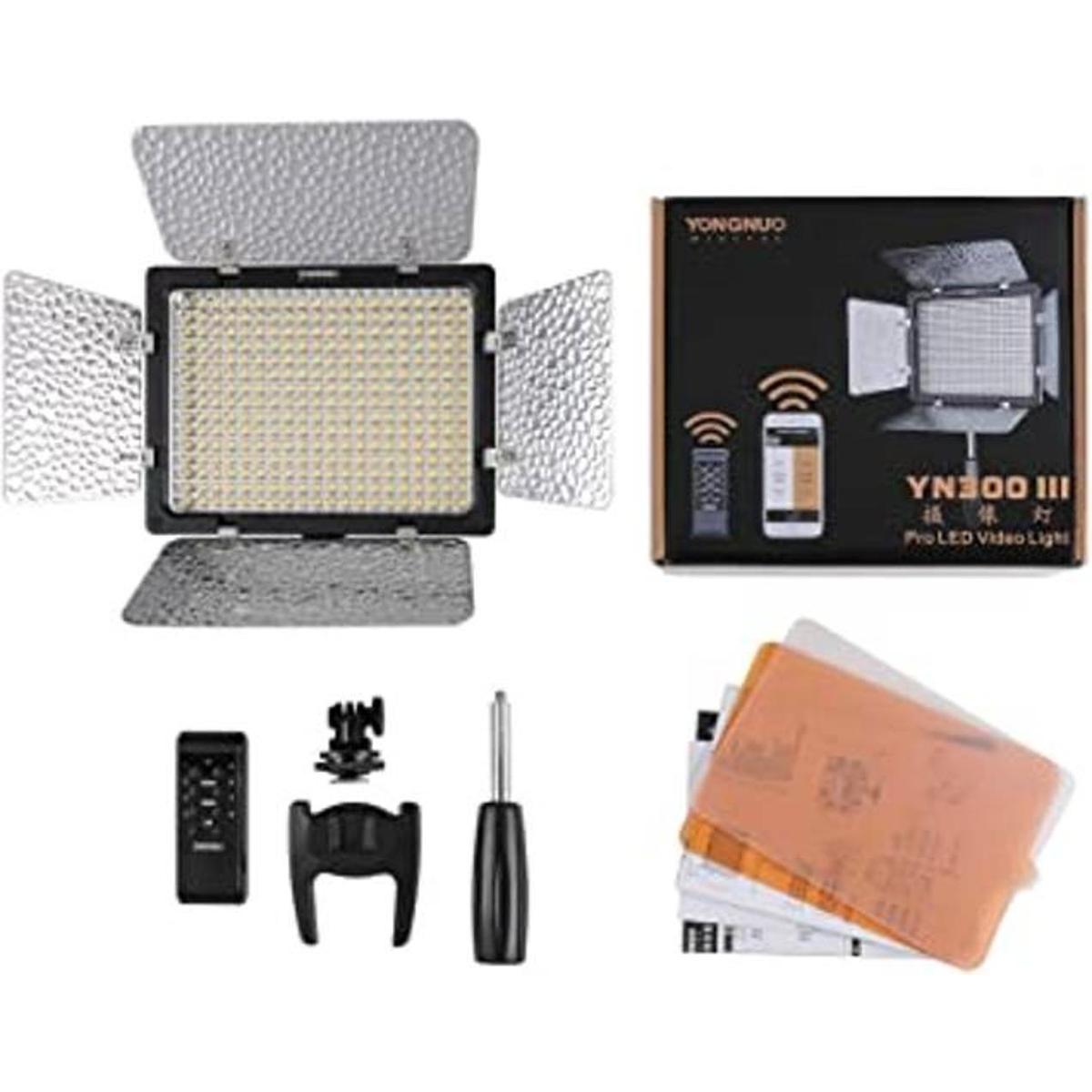 YONGNUO YN300 III Luz de video LED con temperatura de