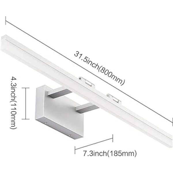 SOLFART 31.5 pulgadas 3 colores regulables temperatura