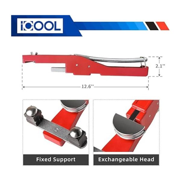 ICOOL Kit de dobladora de tubos herramienta manual de 14_2