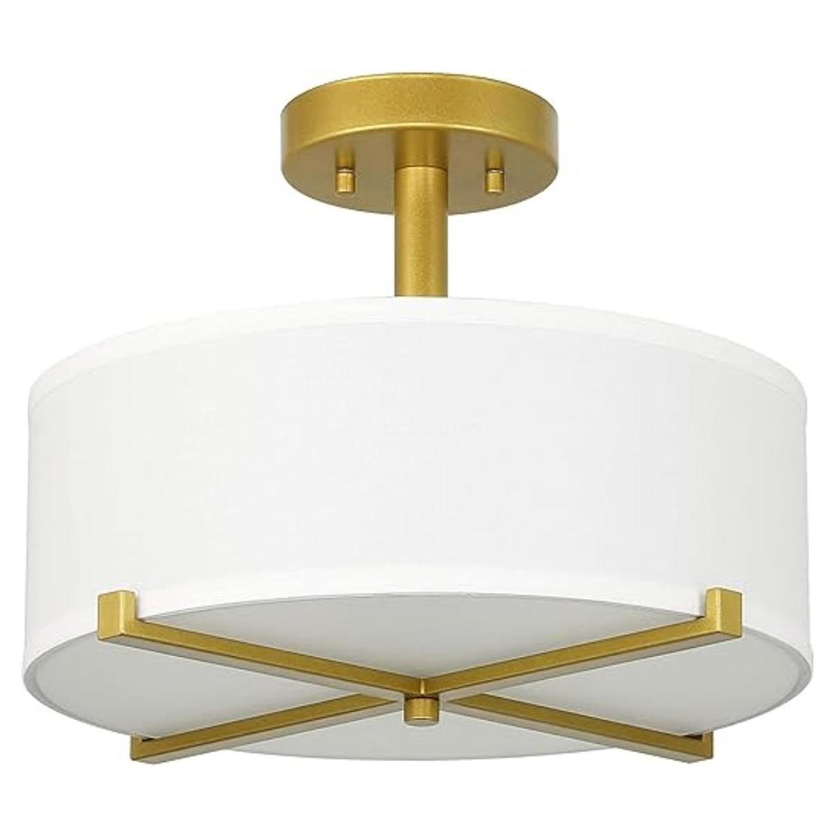 XiNBEi Lámpara de techo semiempotrada de 3 luces con