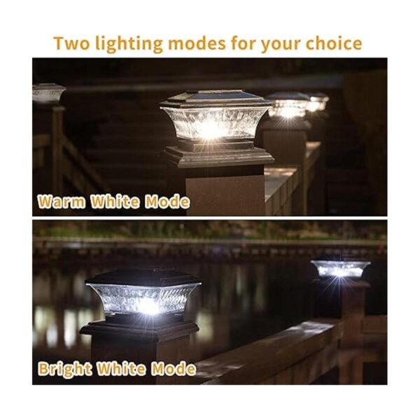 Luces solares para postes de luz LED para exteriores luz_4