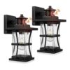 2 Packs Motion Sensor Outdoor Wall Lights Upgrade Dusk to_1