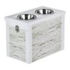 New Age Pet ECOFLEX Piedmont Cenador de 2 cuencos con