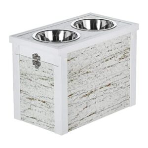 New Age Pet ECOFLEX Piedmont Cenador de 2 cuencos con