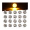 Partsam 20 luces LED redondas para camión 9 diodos_1