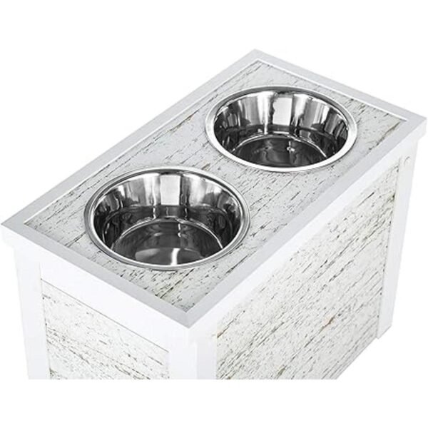 New Age Pet ECOFLEX Piedmont Cenador de 2 cuencos con