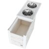 New Age Pet ECOFLEX Piedmont Cenador de 2 cuencos con